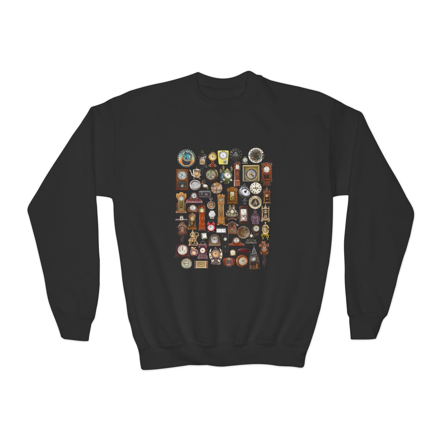 All the Clocks Youth Crewneck Sweatshirt