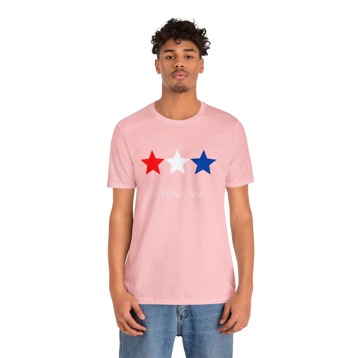 Edmonds Red White and Blue Star T-shirt