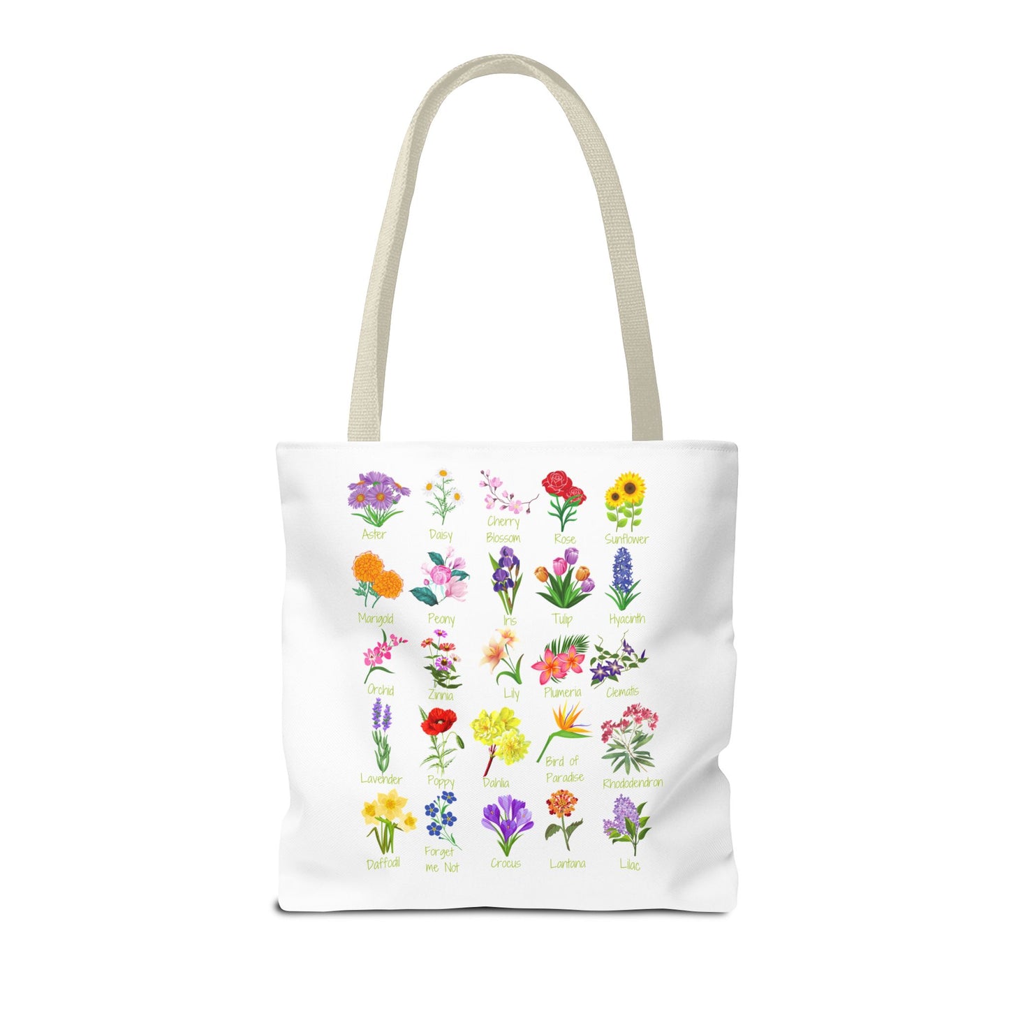 Favorite Flowers Tote Bag