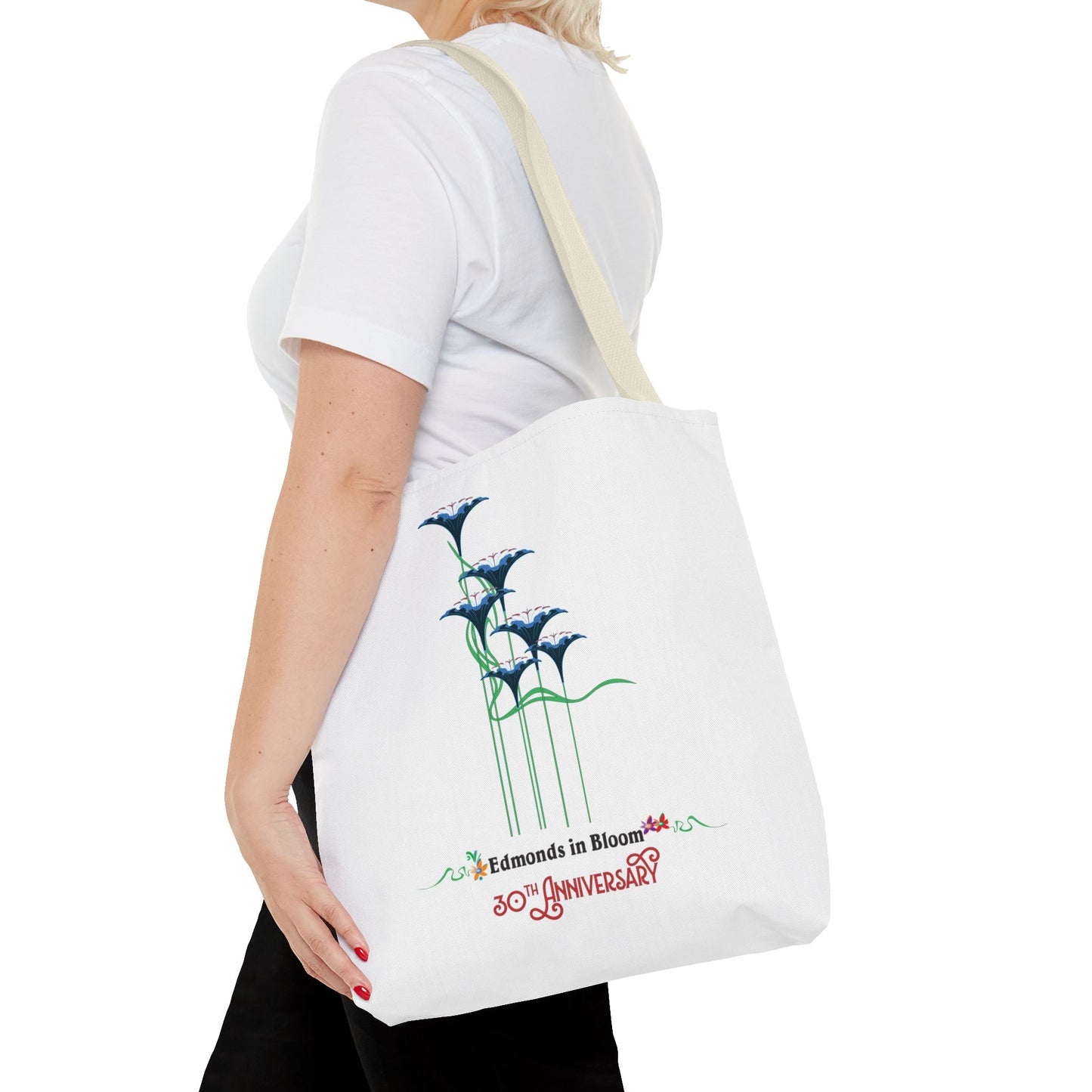 Edmonds in Bloom 30th Anniversary (Flowers) Tote Bag