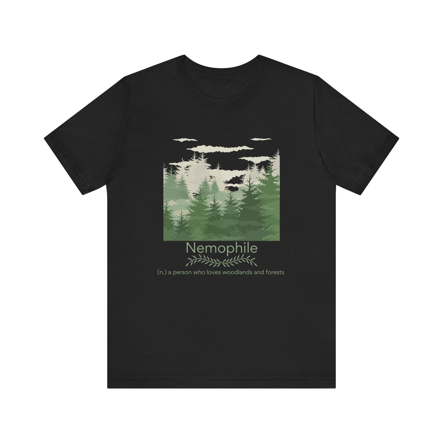 Nemophile II - forest and woodlands lover T-shirt