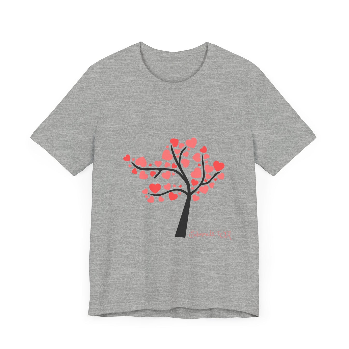 Edmonds Cherry Love Tree Short Sleeve Tee