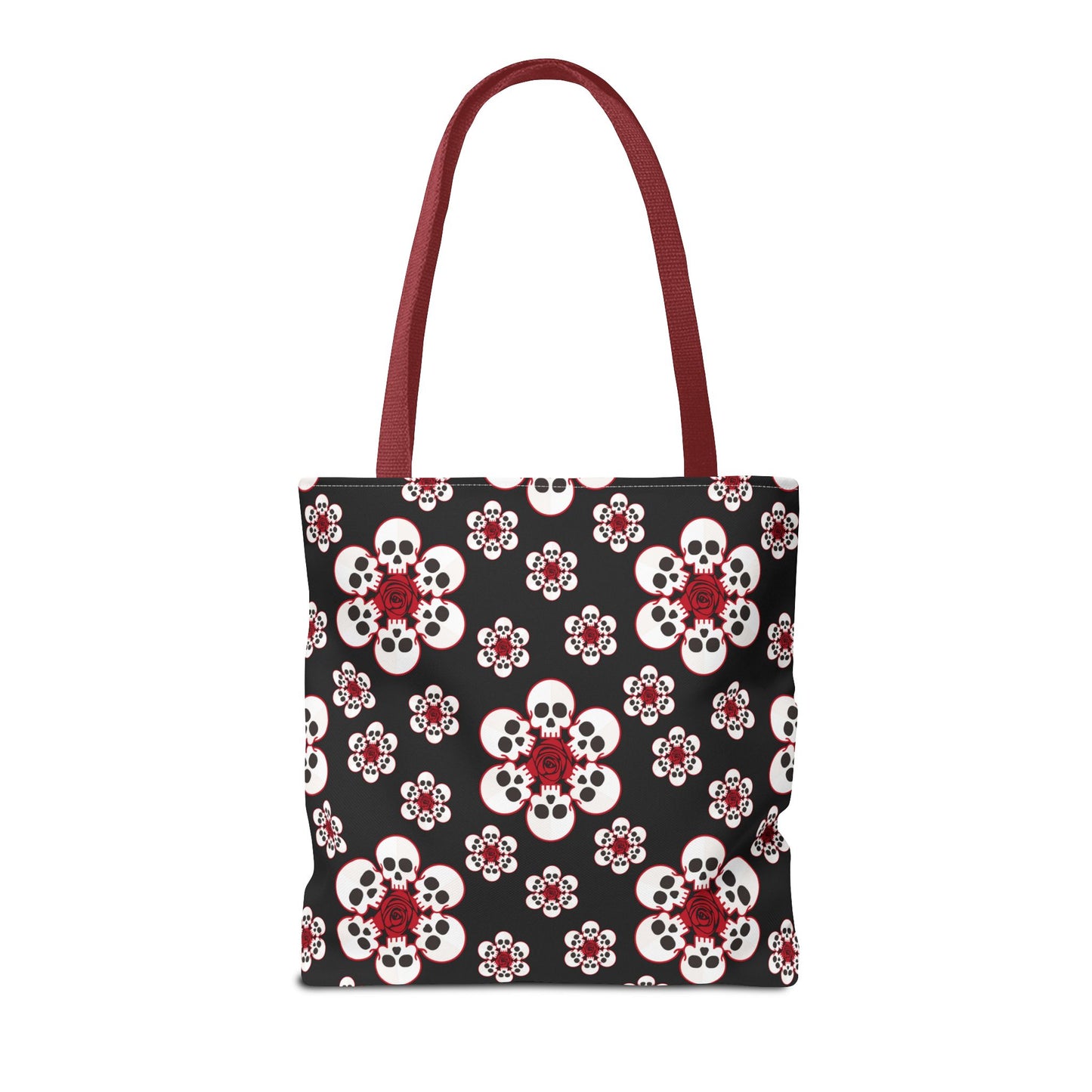 Skull Flower Tote Bag