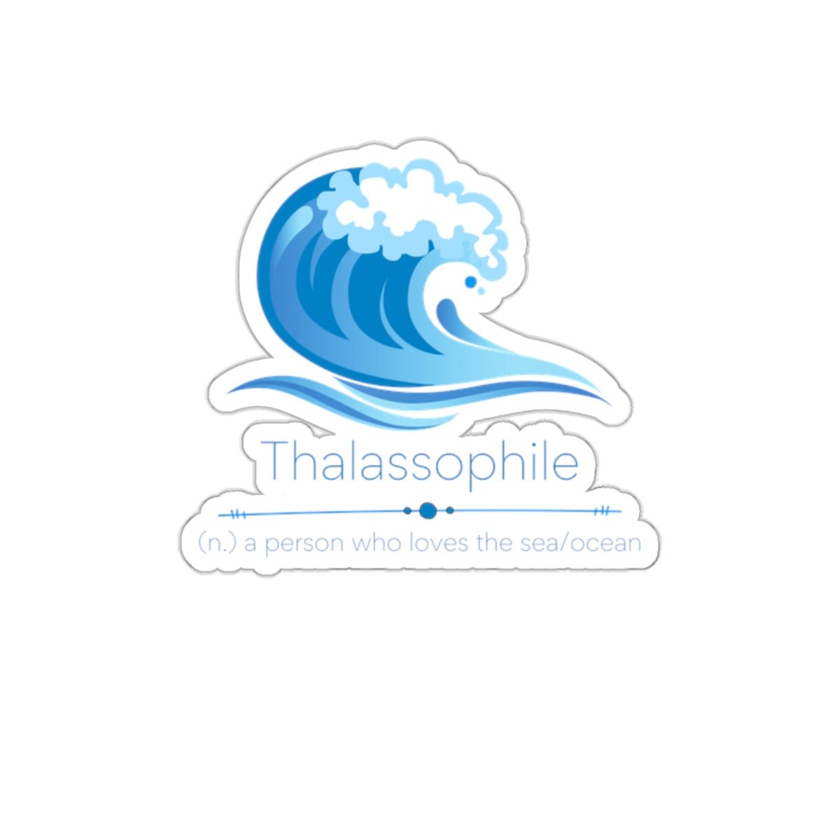 Thalassophile Sticker