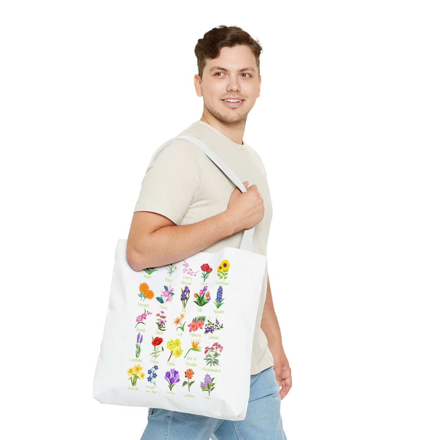 Favorite Flowers Tote Bag