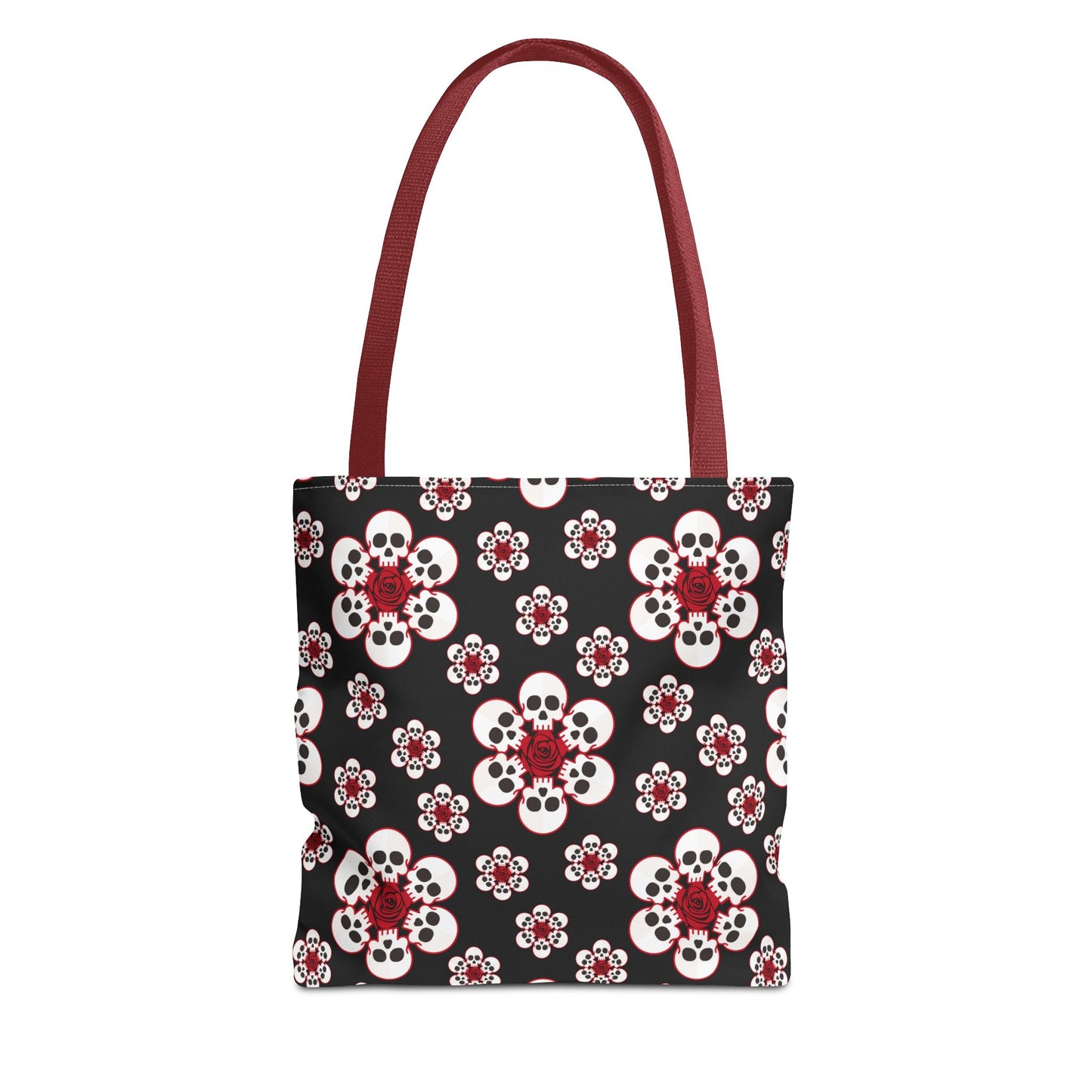 Skull Flower Tote Bag