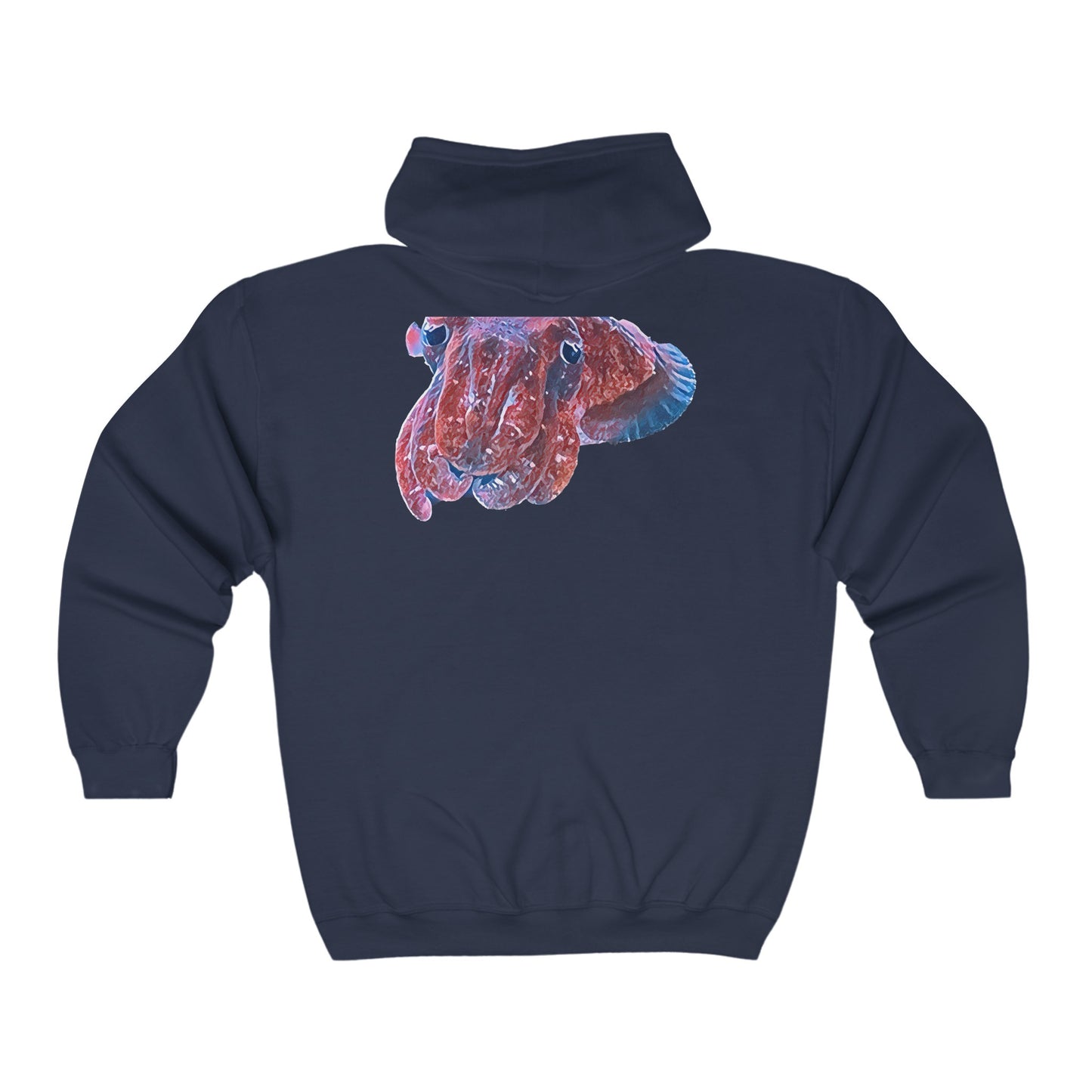 Dwarf Cuttlefish Full Zip Hoodie