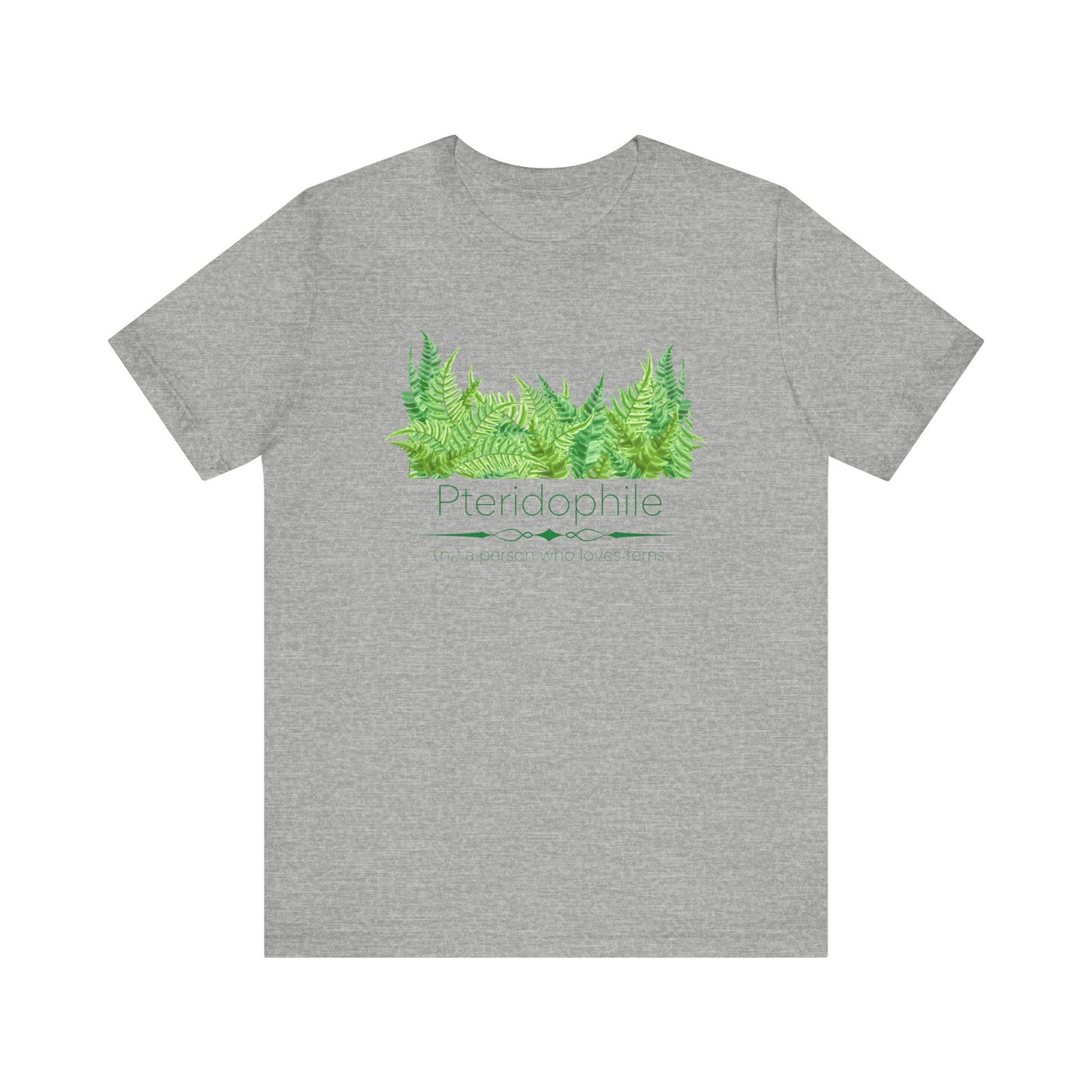 Pteridophile - fern lover T-shirt
