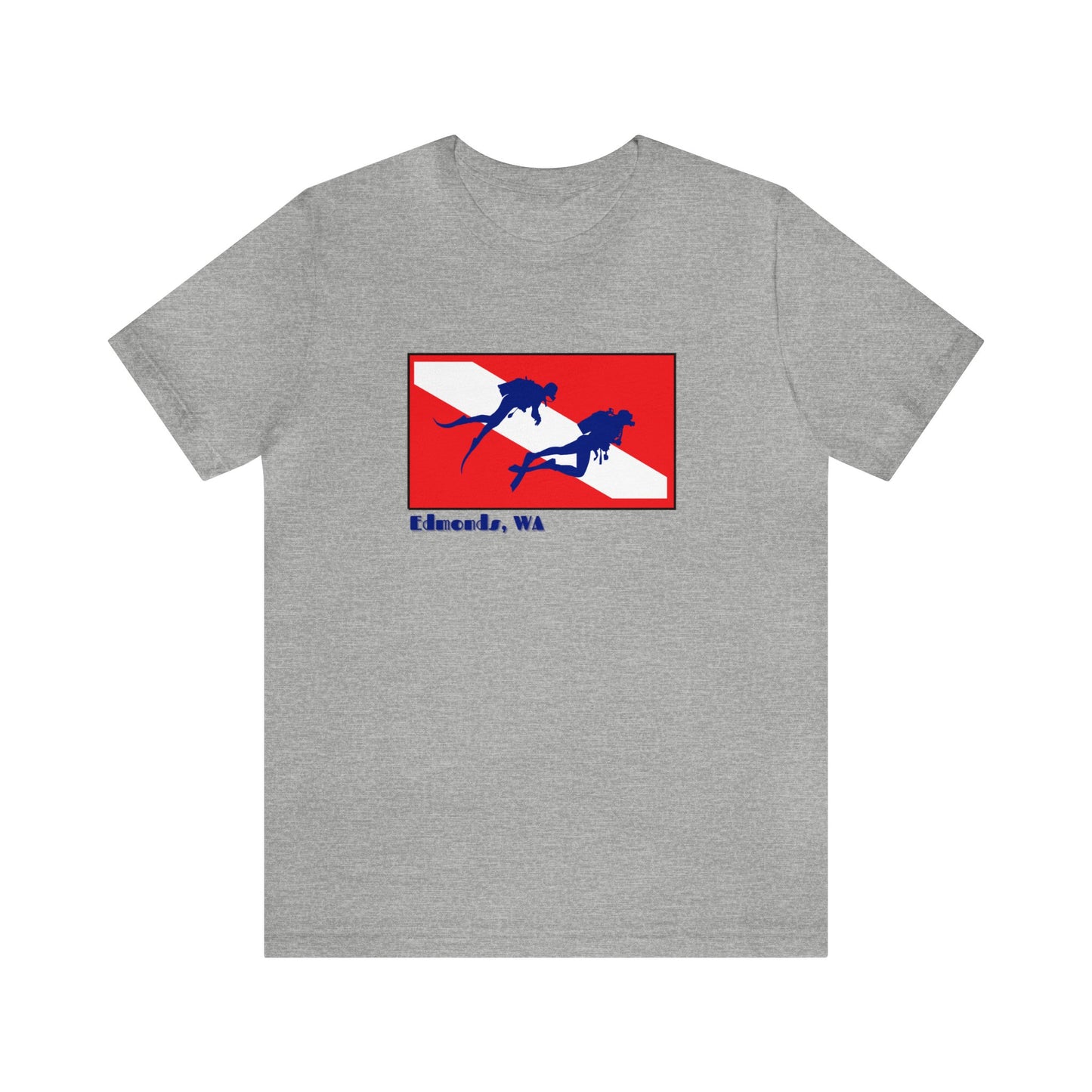 Edmonds Scuba Dive Flag T-shirt