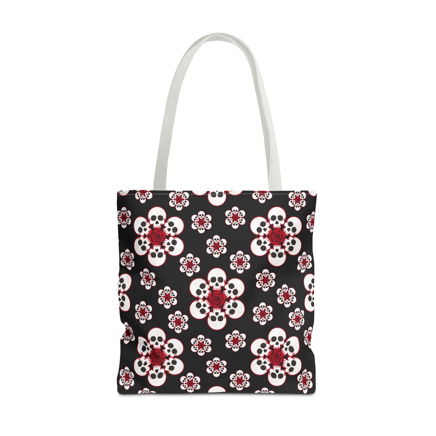Skull Flower Tote Bag