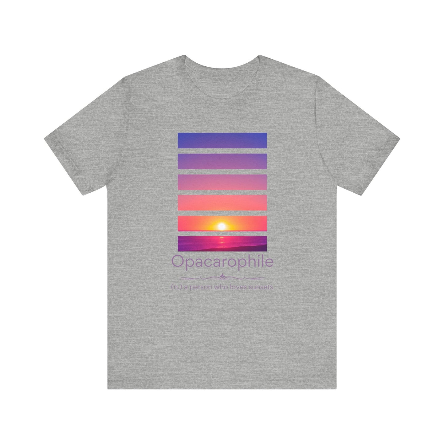 Opacarophile II - sunset lover T-shirt