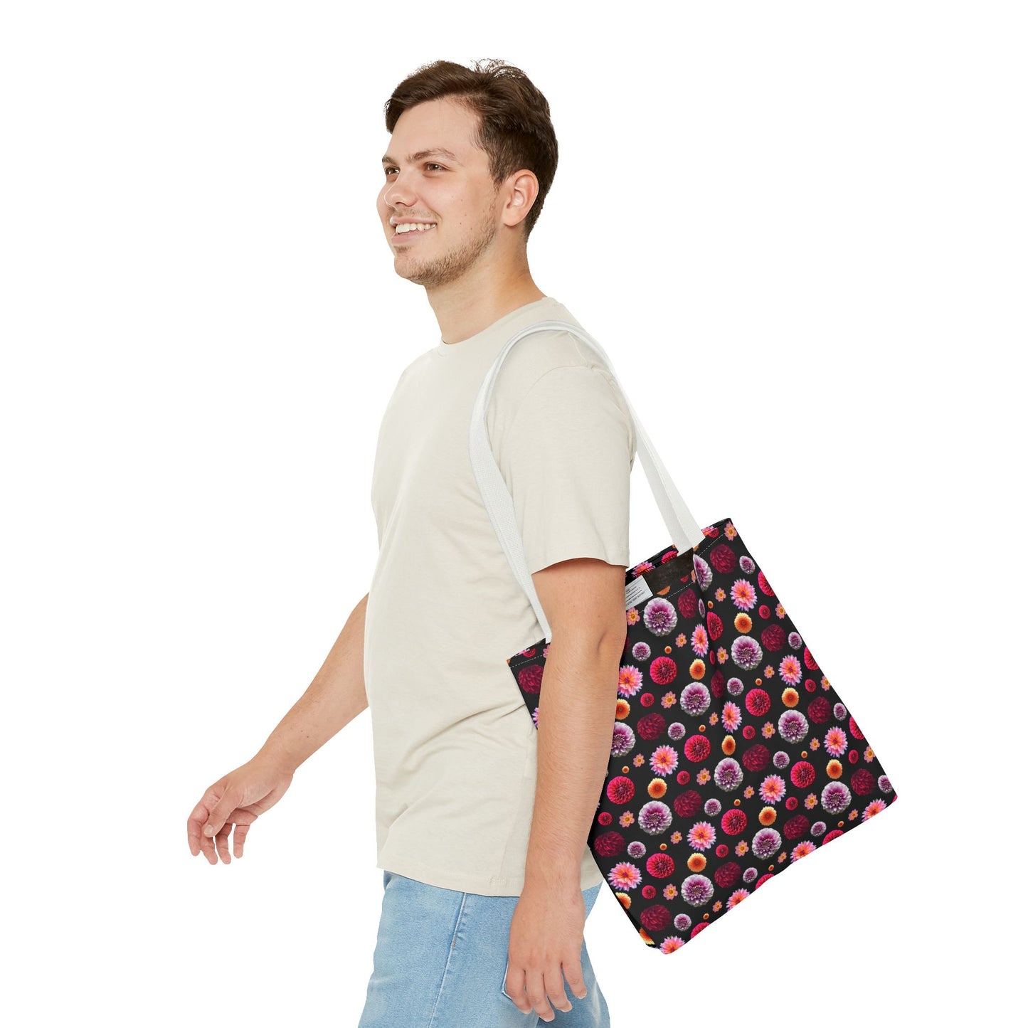 Dahlia Mix Tote Bag