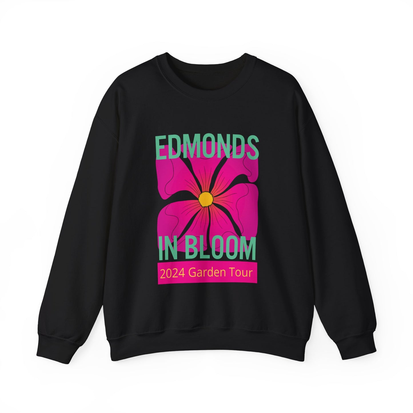 Edmonds in Bloom 2024 Garden Tour Unisex Heavy Blend™ Crewneck Sweatshirt