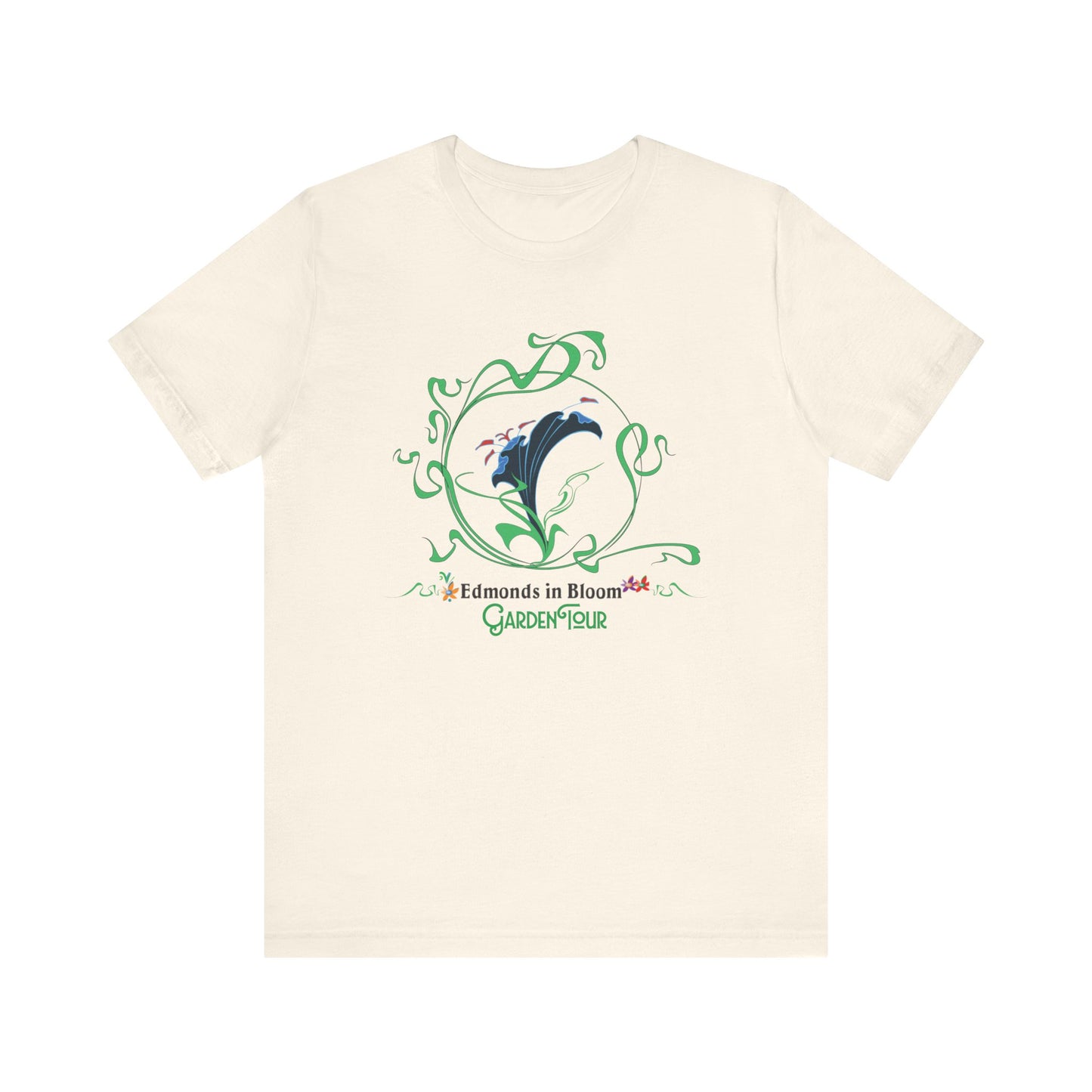 Edmonds in Bloom Garden Tour Unisex Jersey Short Sleeve Tee