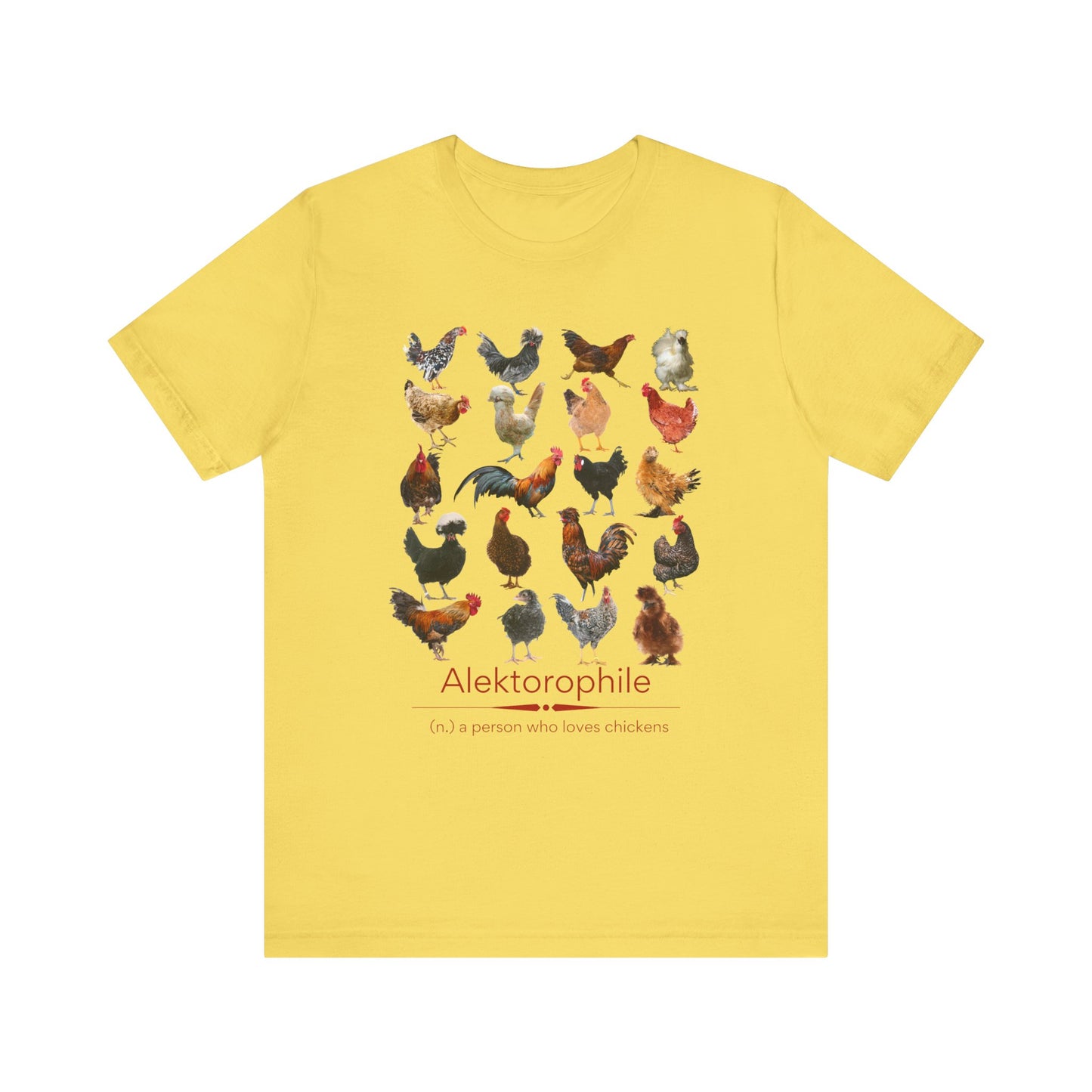 Alektorophile - chicken lover T-shirt