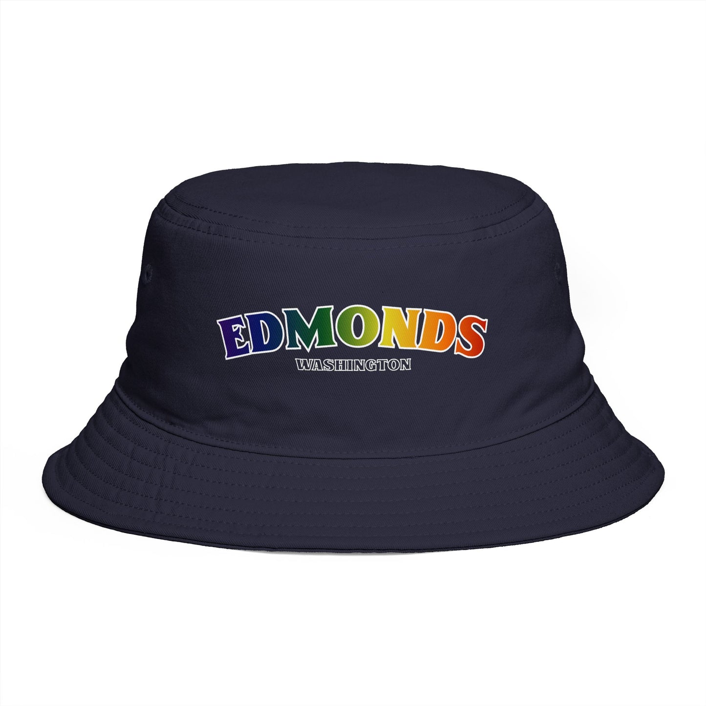 Edmonds Washington RAINBOW Bucket Hat
