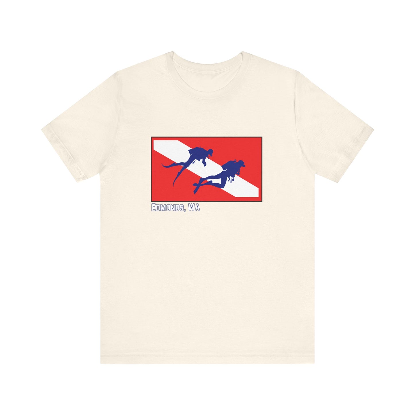 Edmonds Scuba Dive Flag T-shirt