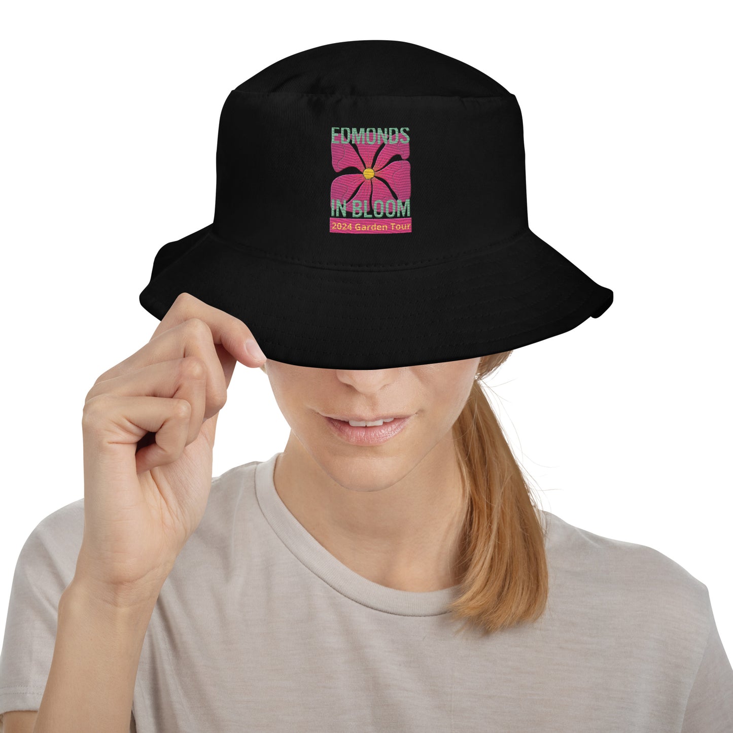 Edmonds in Bloom 2024 Garden Tour Bucket Hat