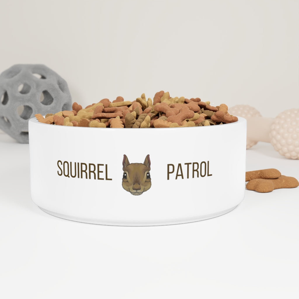Squirrel Patrol Pet Bowl