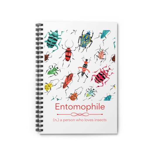 Entomophile Spiral Notebook - Ruled Line