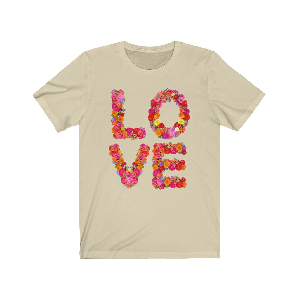 Floral LOVE T-shirt