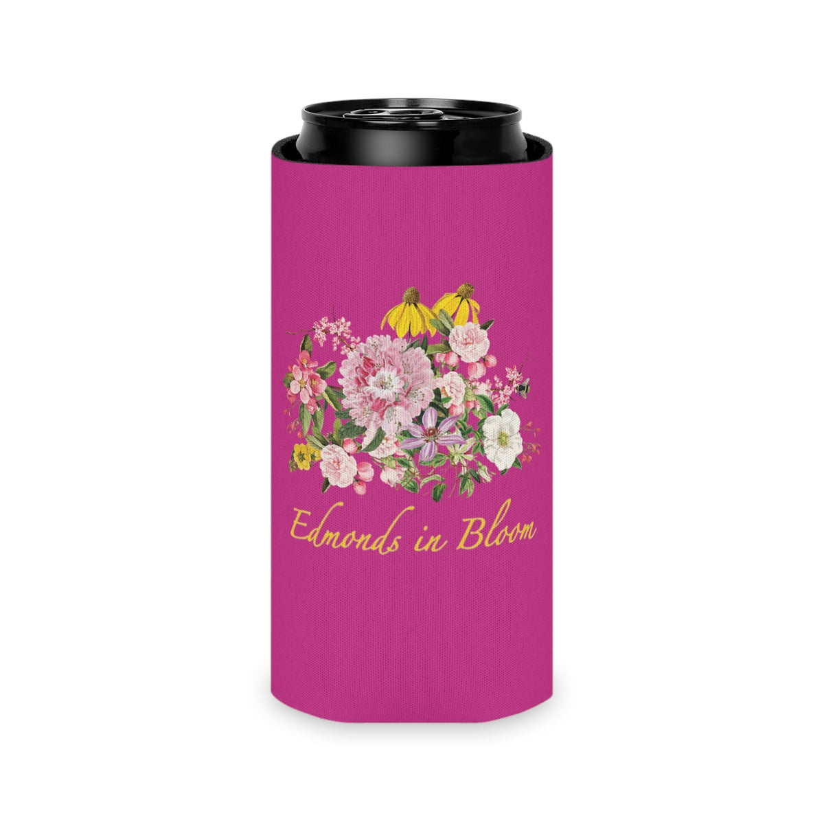 Edmonds in Bloom Can Cooler (Berry)