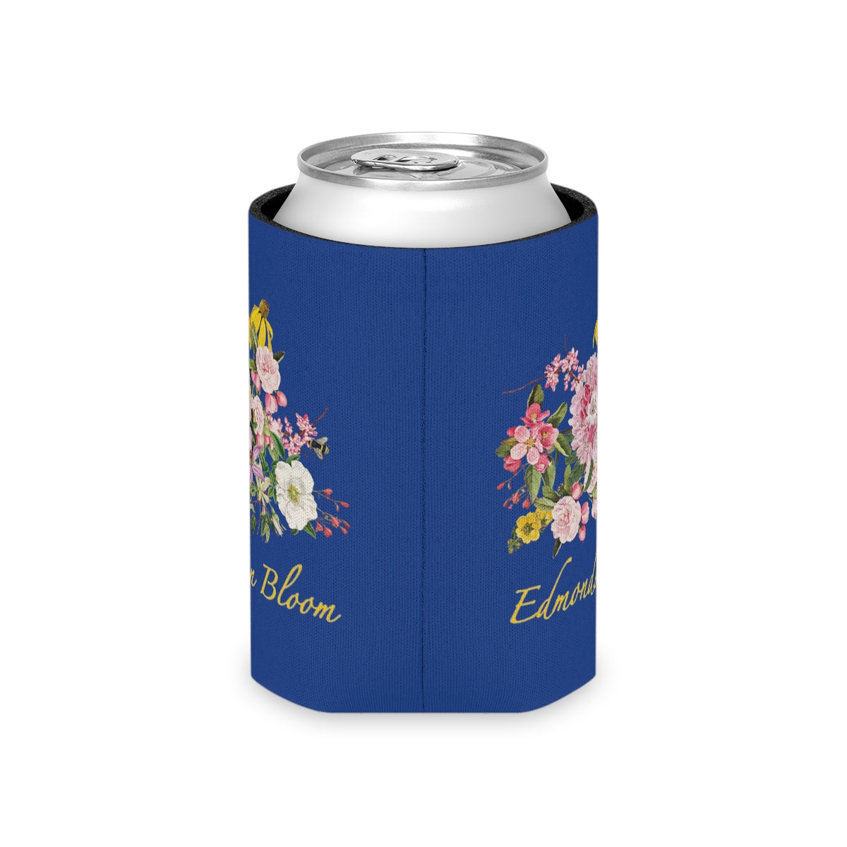 Edmonds in Bloom Can Cooler (Blue)