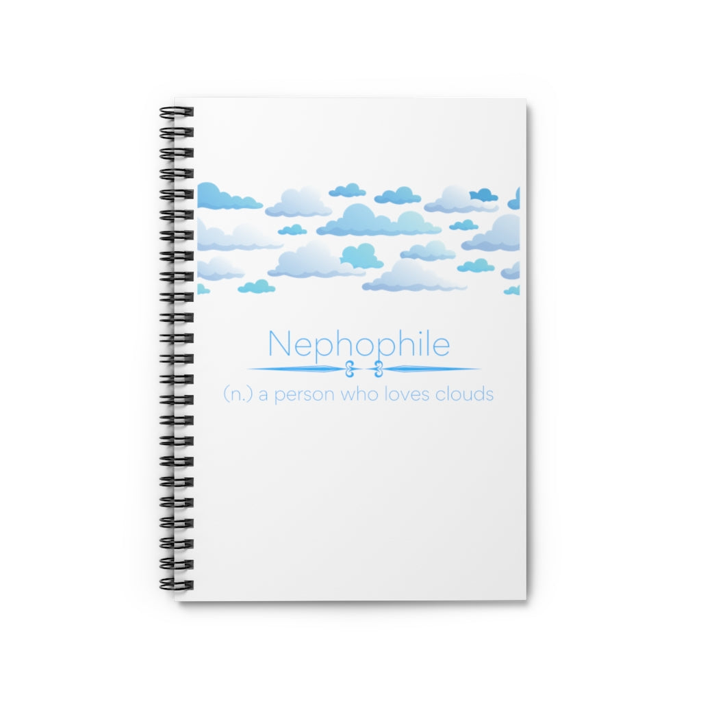 Nephophile Spiral Notebook - Ruled Line