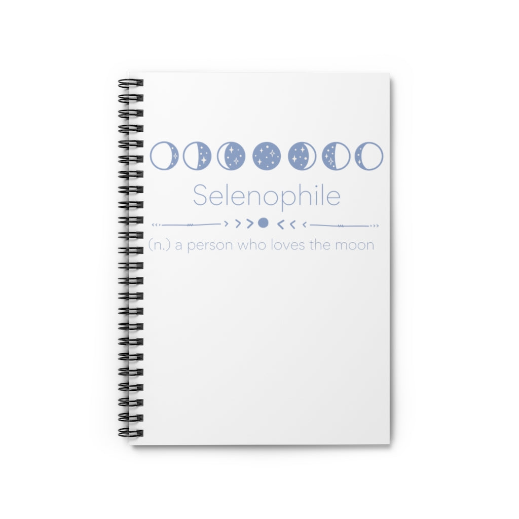 Selenophile Spiral Notebook - Ruled Line