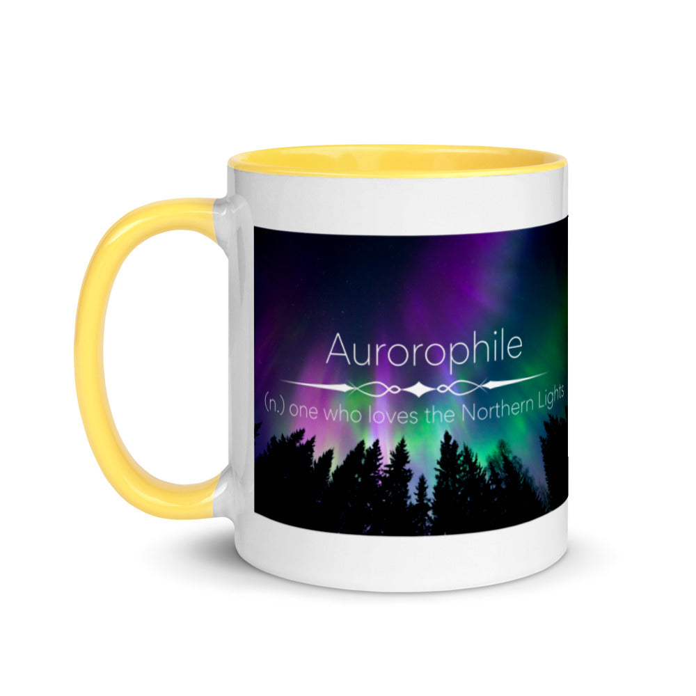 Auroraphile Northern Lights mug