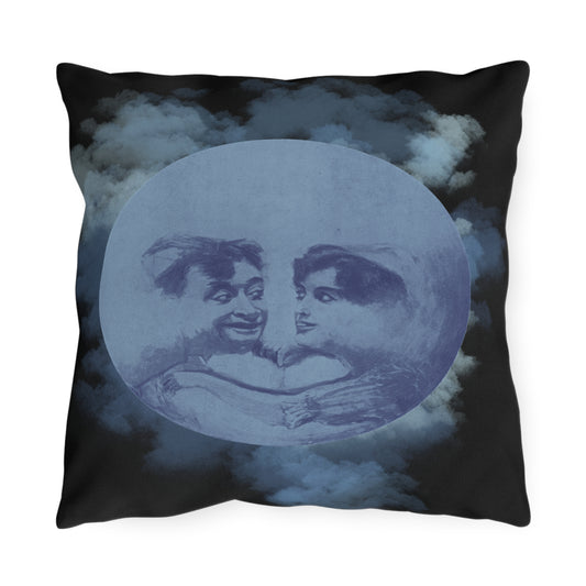 Lover's Blue Moon Outdoor Pillows