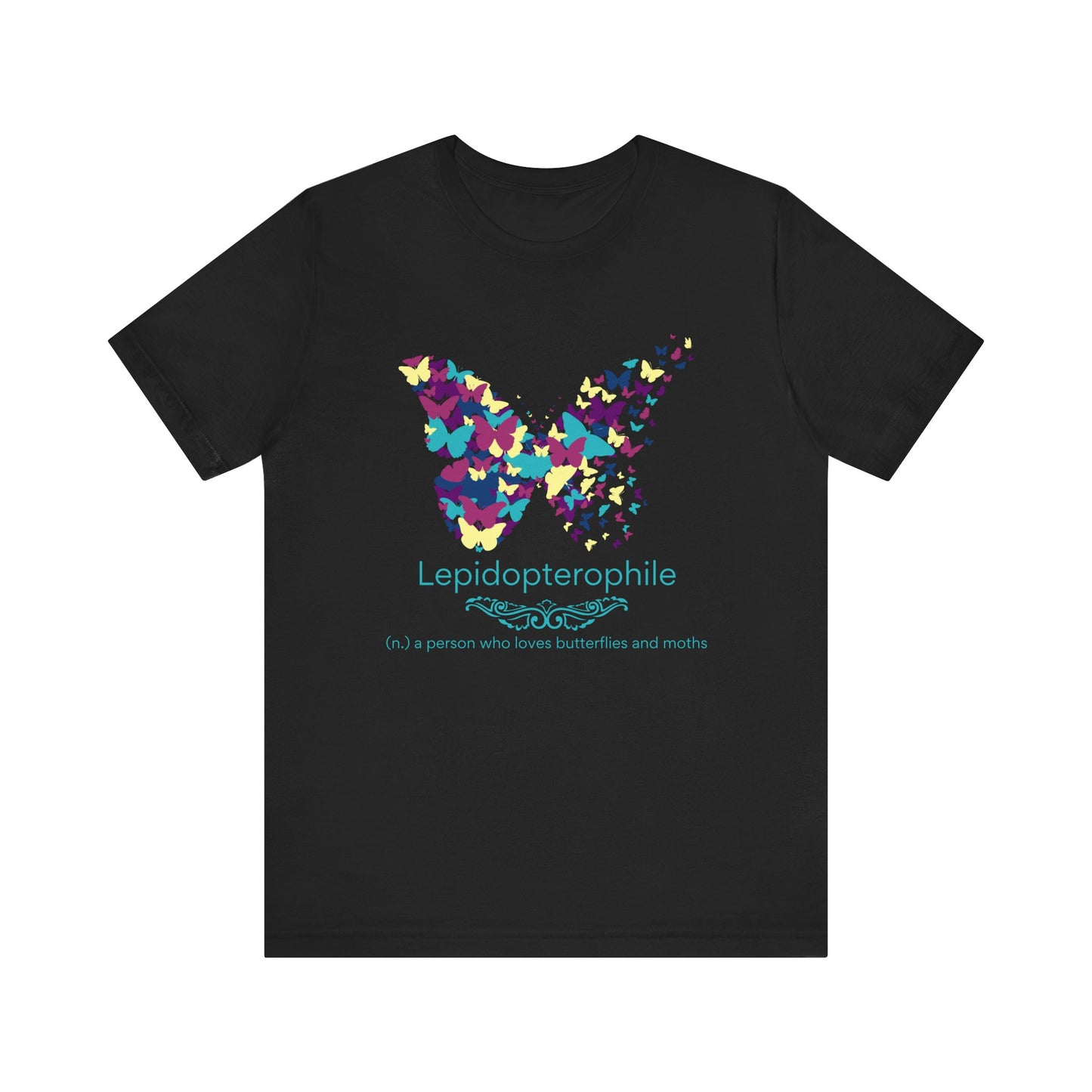 Lepidopterophile - butterfly and moth lover T-shirt