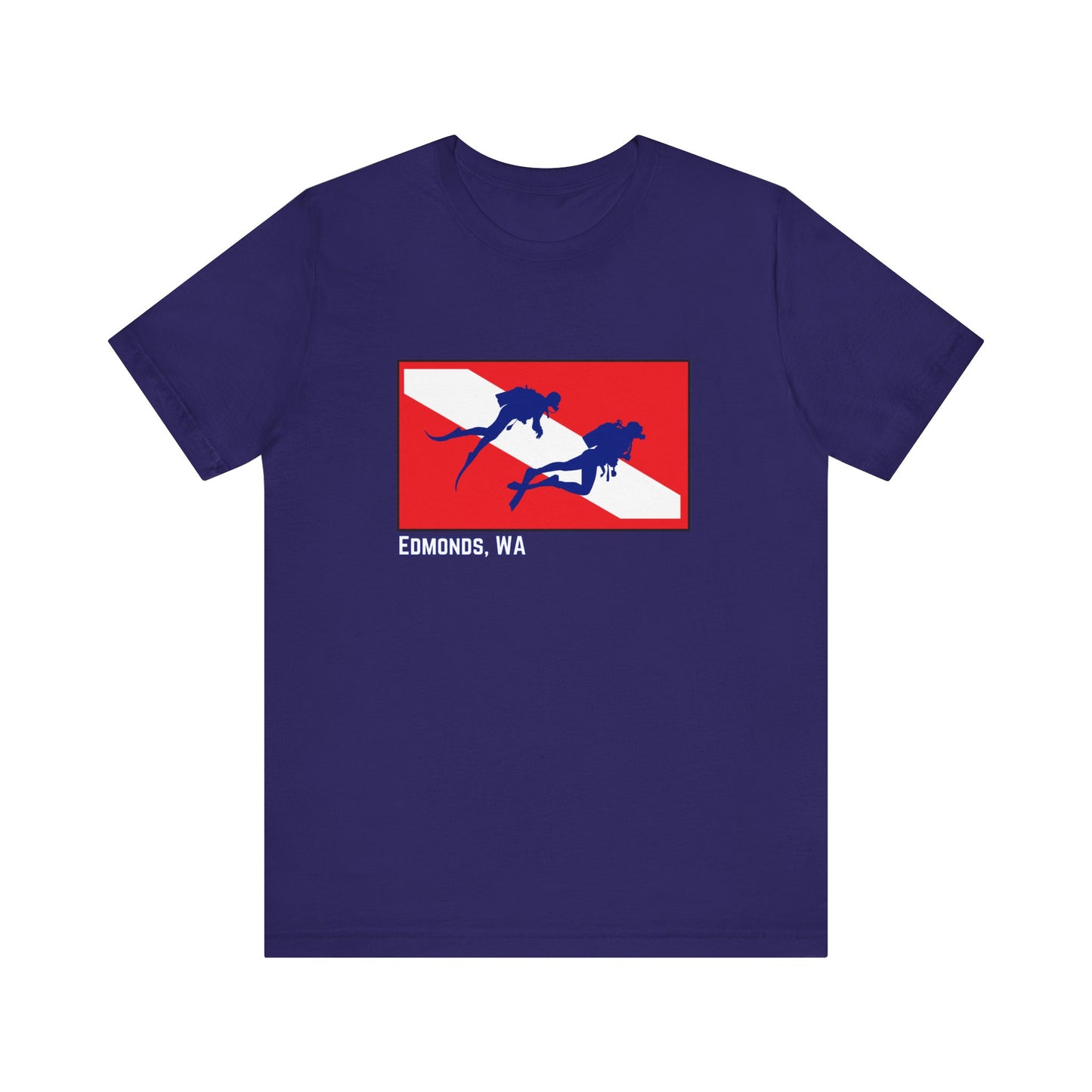 Edmonds Scuba Dive Flag T-shirt