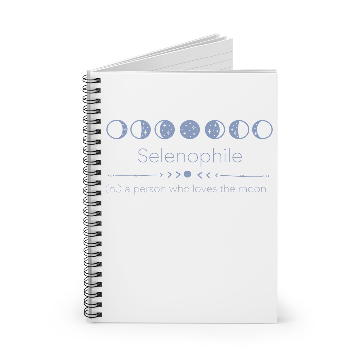 Selenophile Spiral Notebook - Ruled Line