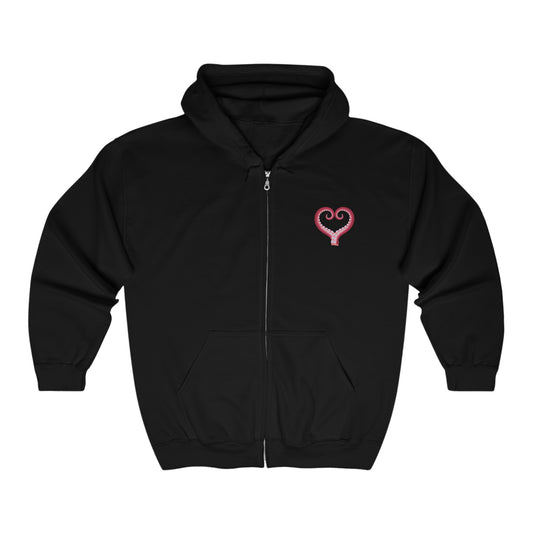 Octopus Love Full Zip Hoodie