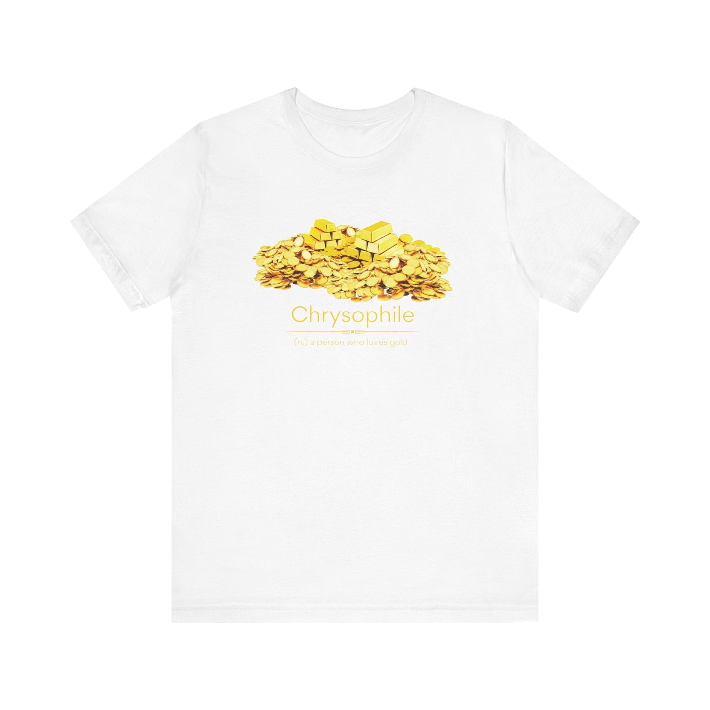 Chrysophile II - lover of gold T-shirt