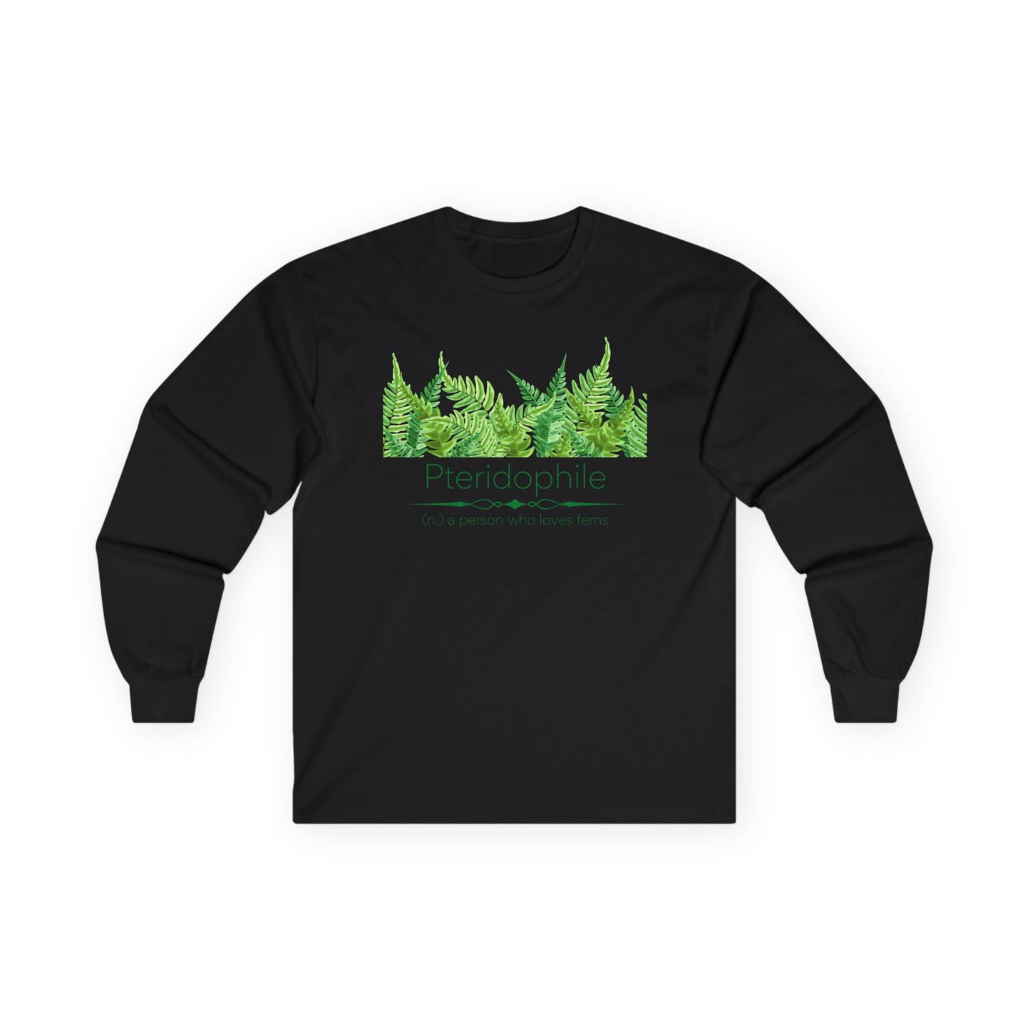 Pteridophile Cotton Long Sleeve Tee