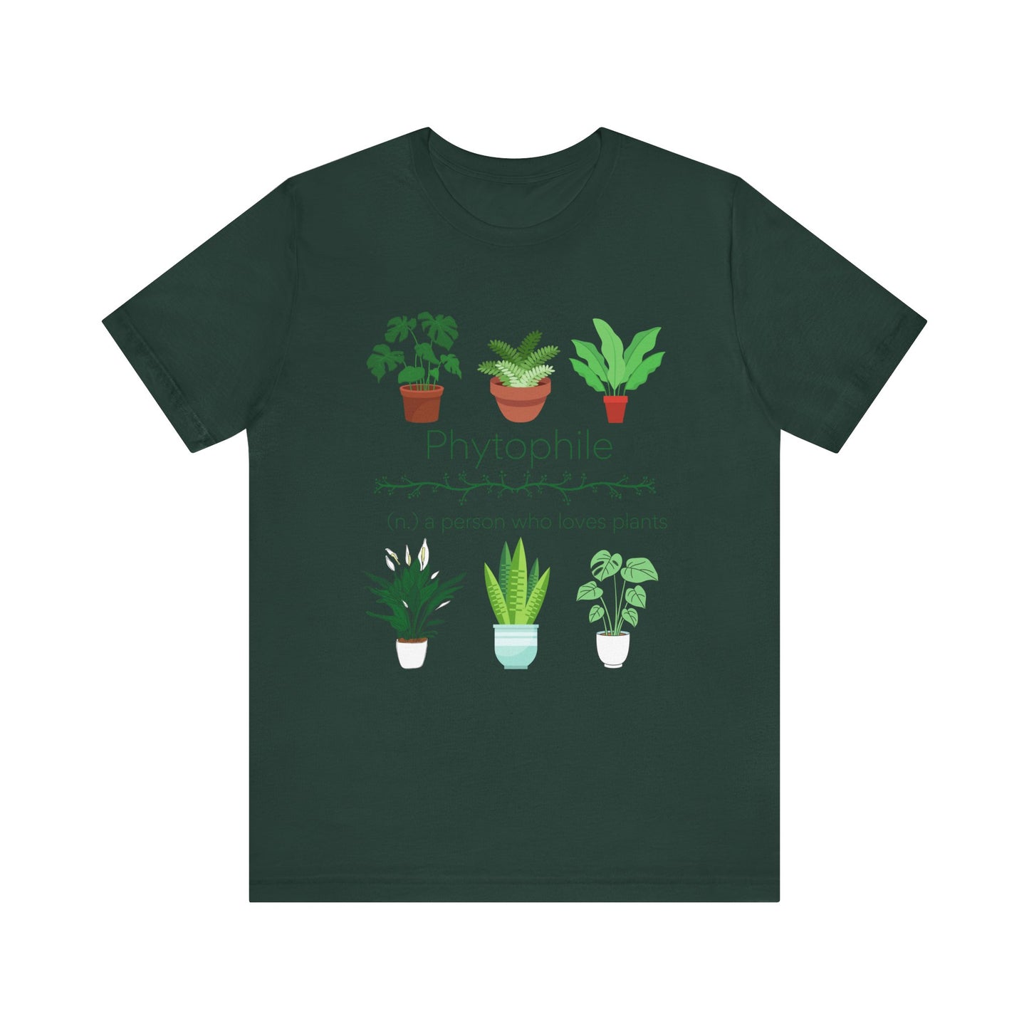 Phytophile plant lover T-shirt