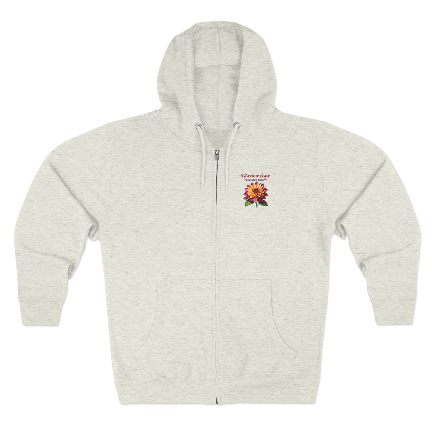 Edmonds in Bloom Garden Tour 2026 Unisex Full-Zip Hoodie
