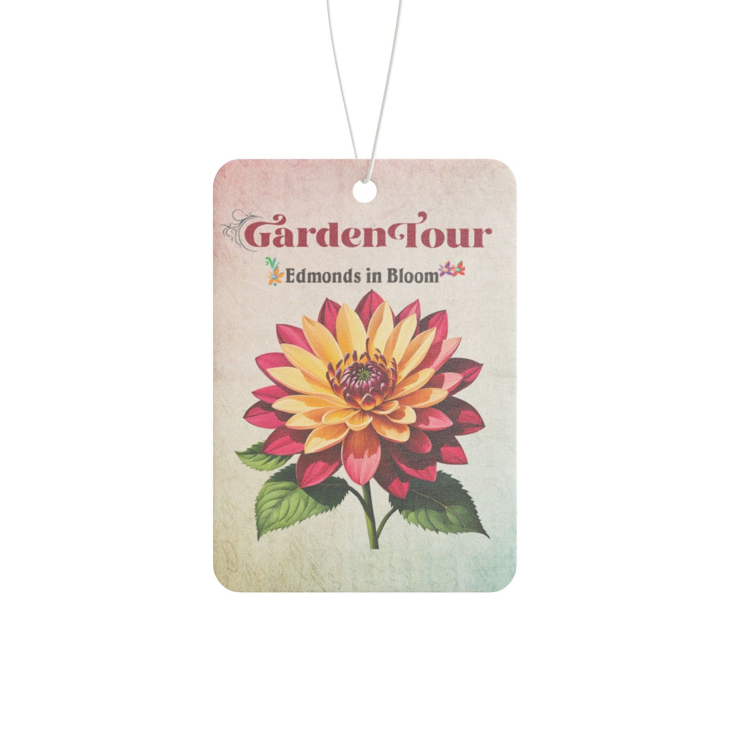 Edmonds in Bloom Garden Tour 2026 Car Air Freshener