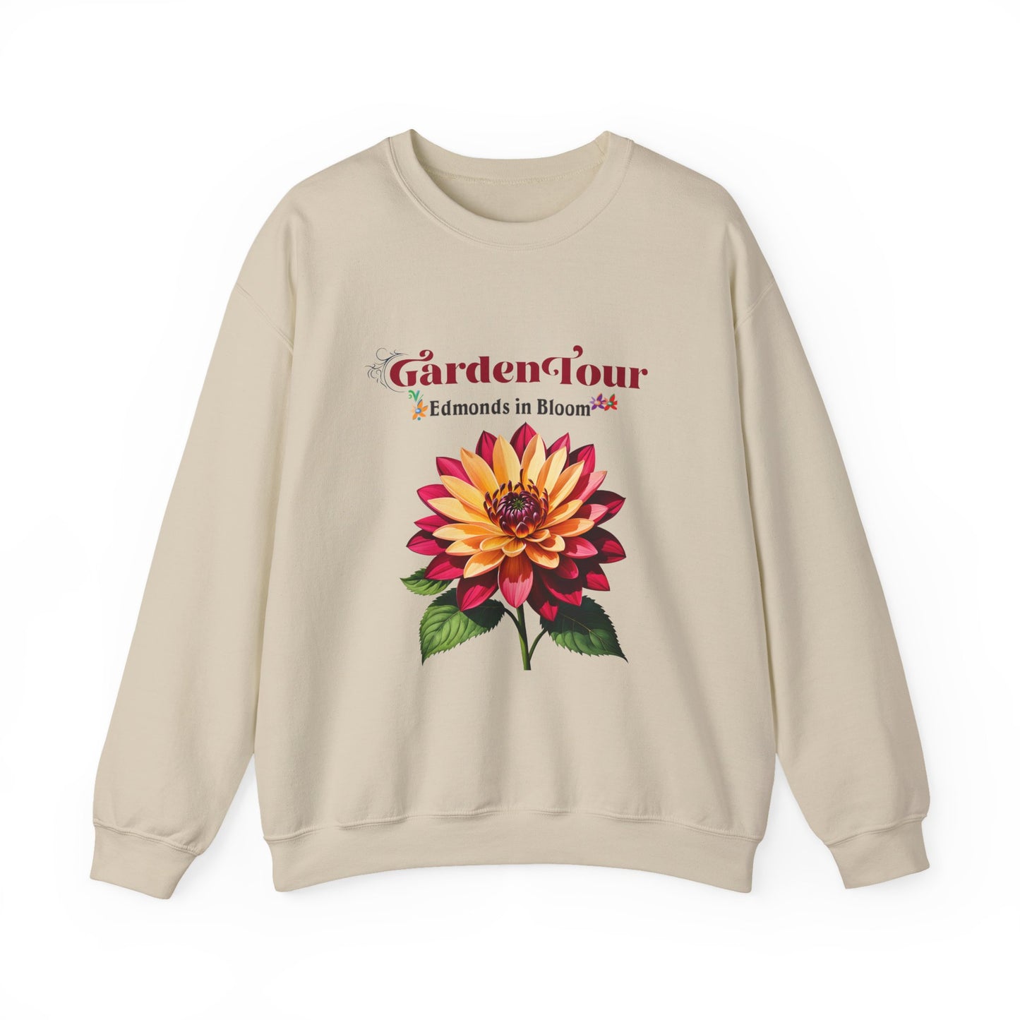 Edmonds in Bloom Garden Tour 2026 Unisex Heavy Blend™ Crewneck Sweatshirt