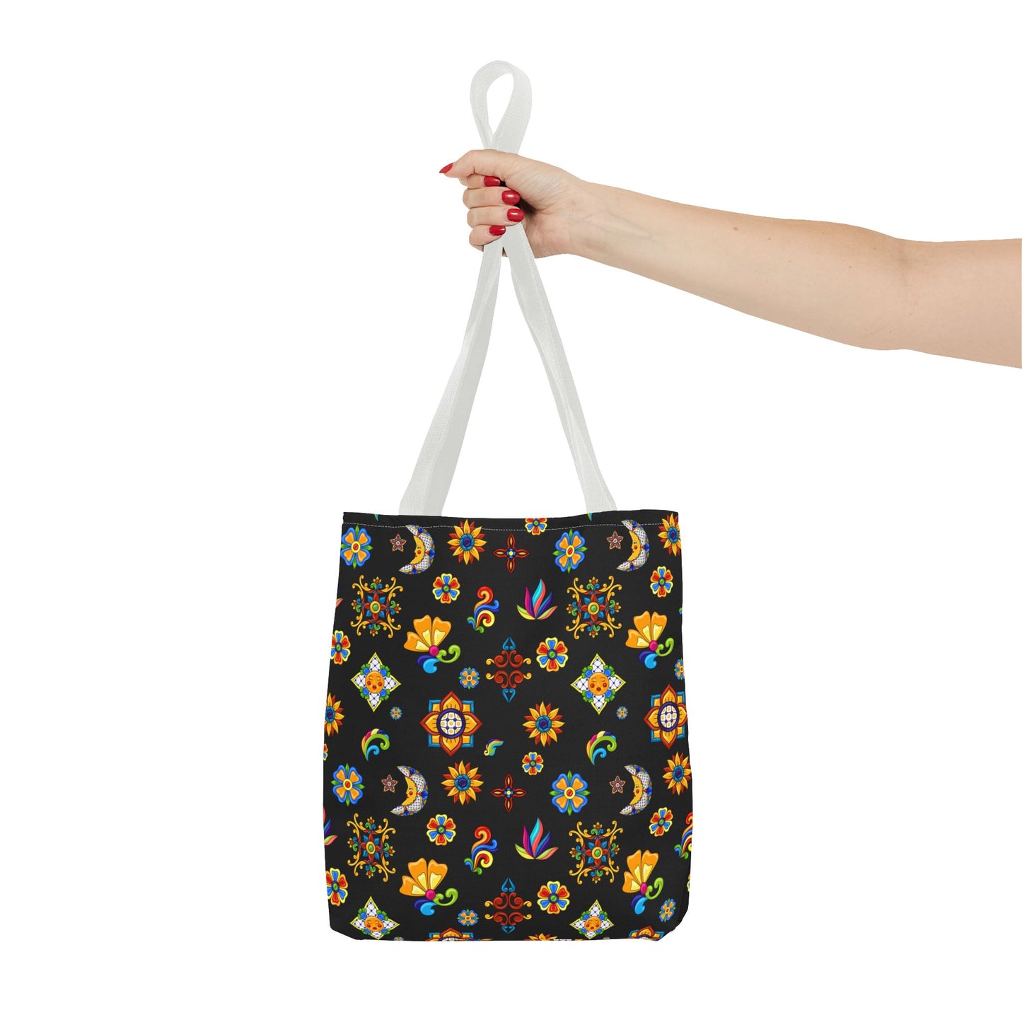 Talavera Mexican Tile Inspired Tote Bag