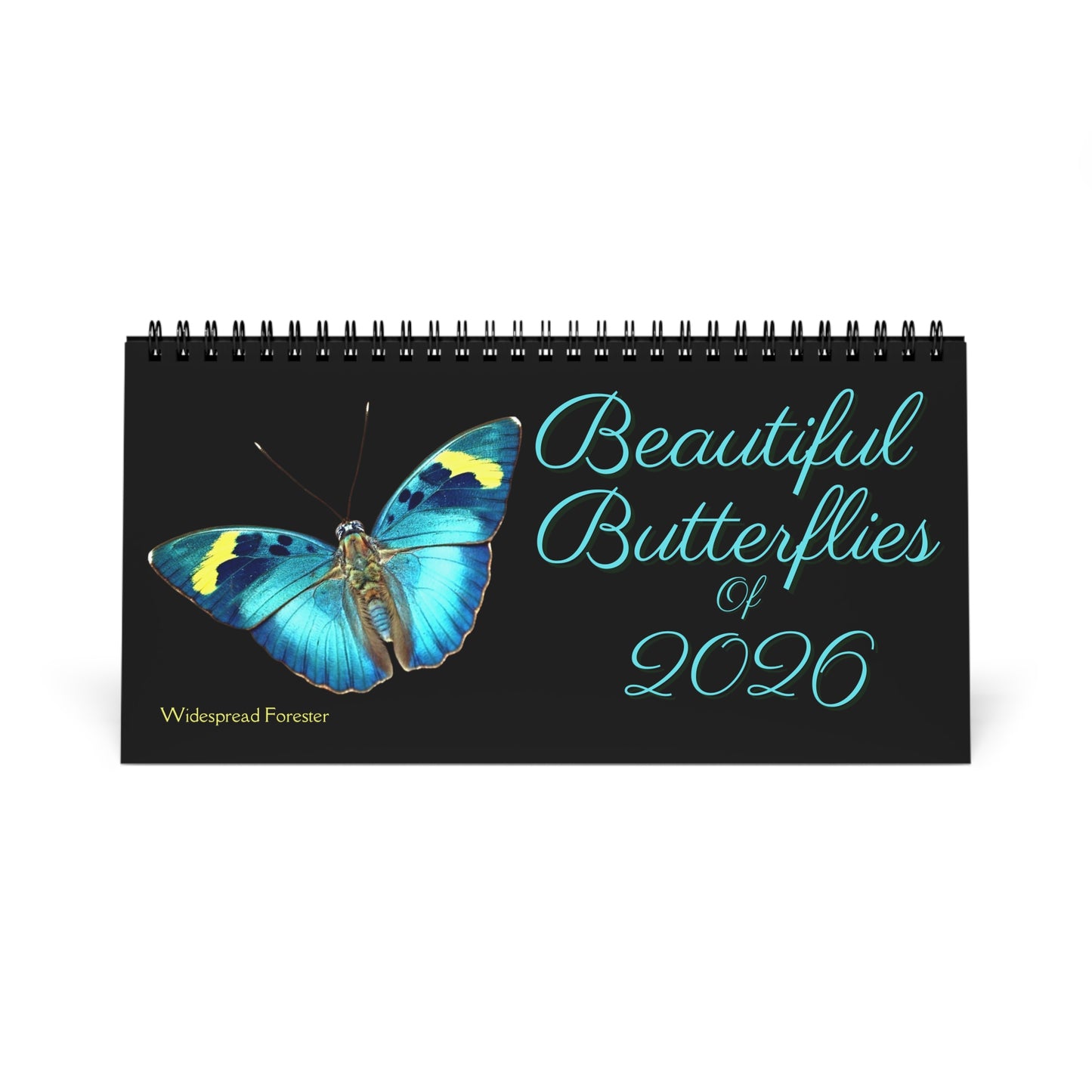 Beautiful Butterflies of 2026 Desktop Calendar