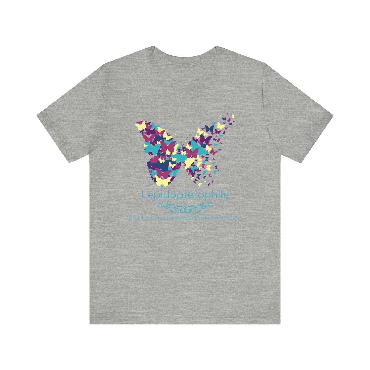 Lepidopterophile - butterfly and moth lover T-shirt