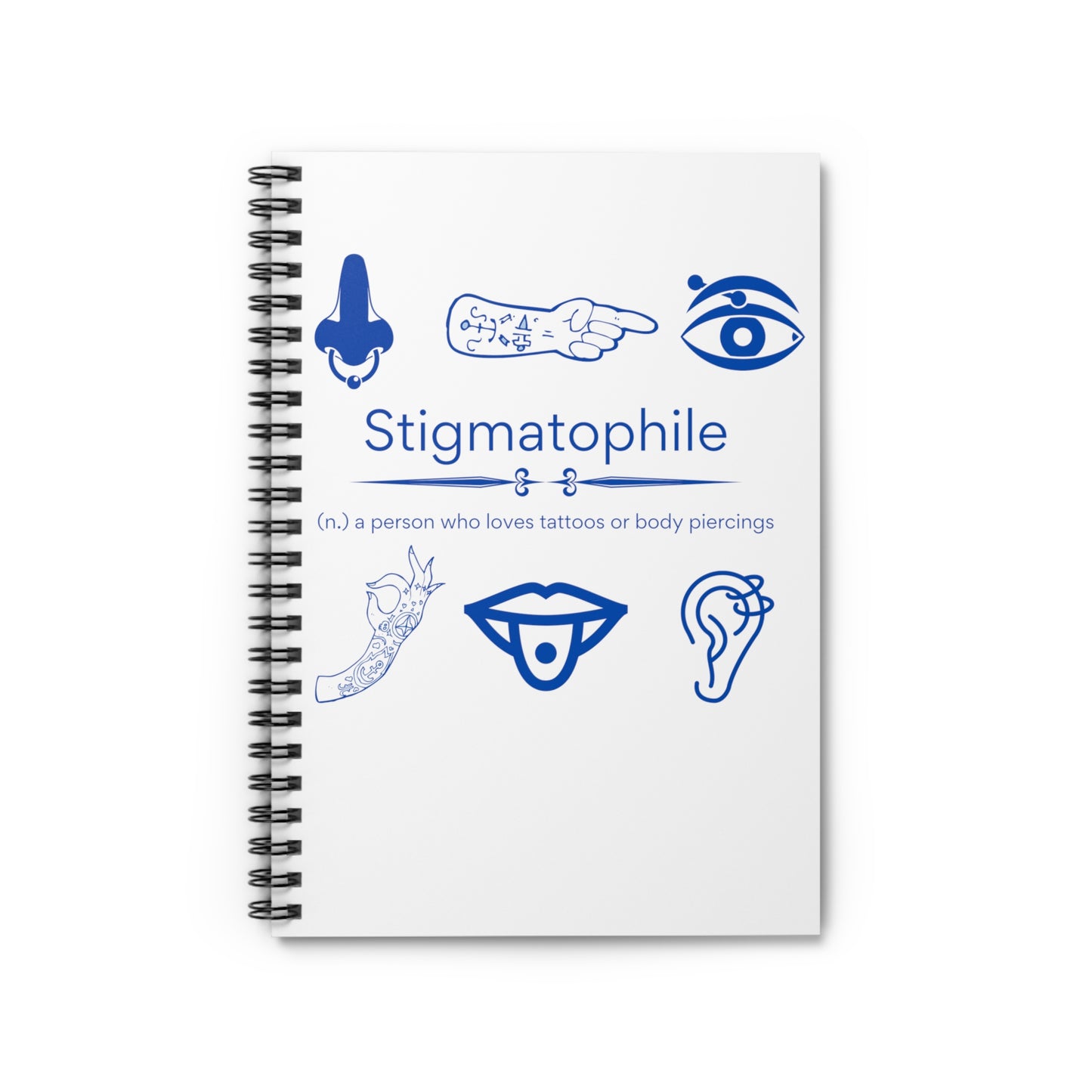 Stigmatophile Spiral Notebook - Ruled Line