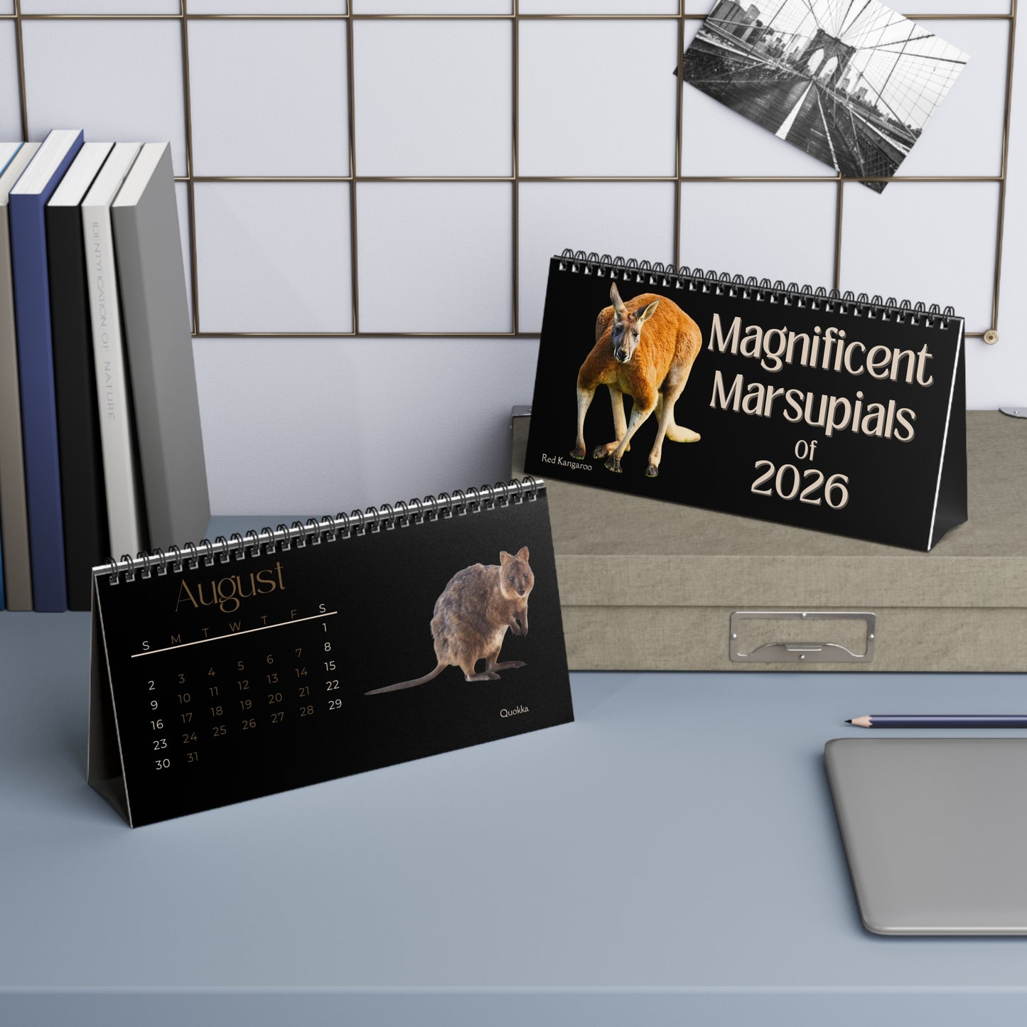 Magnificent Marsupials of 2026 Desktop Calendar