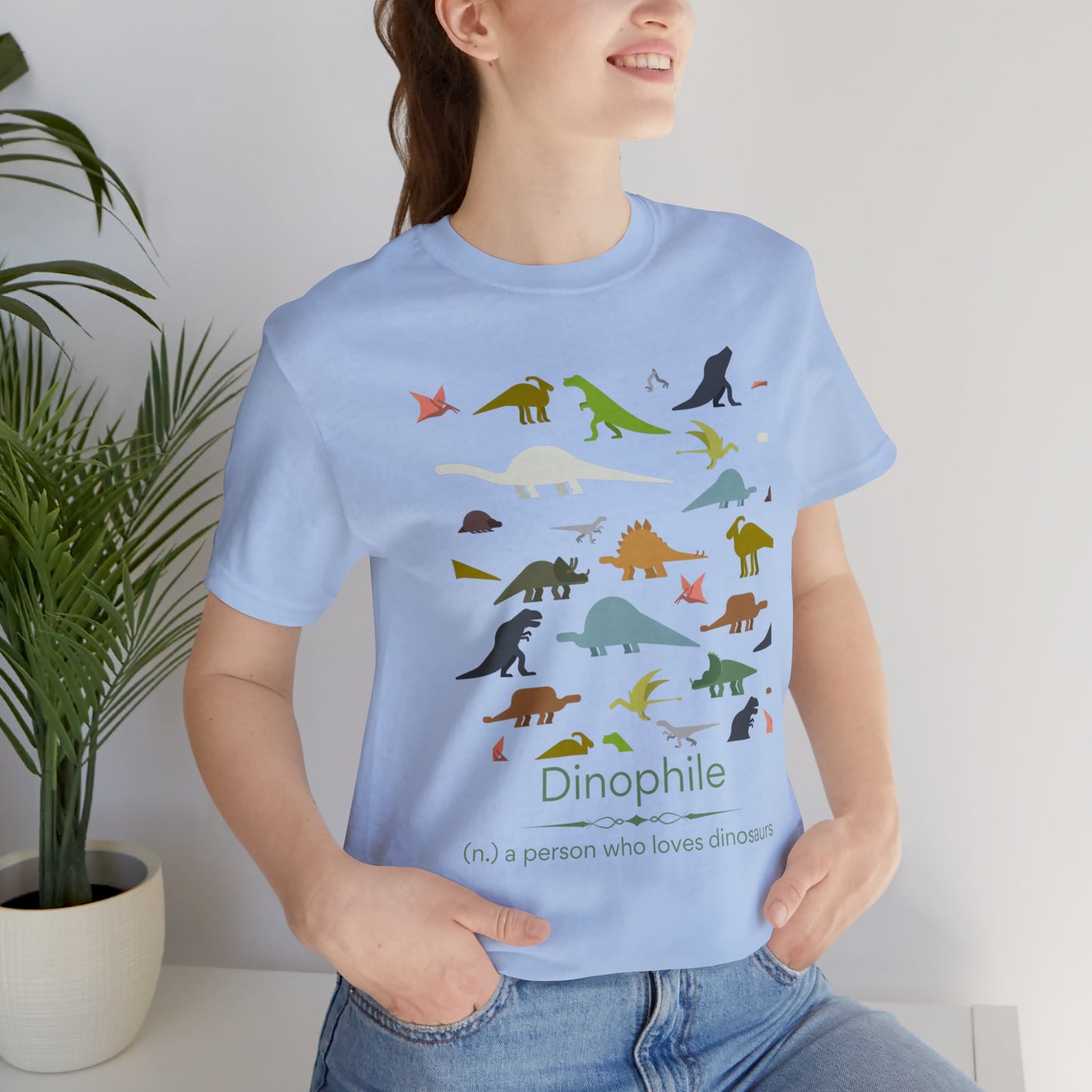 Dinophile - dinosaur lover T-shirt