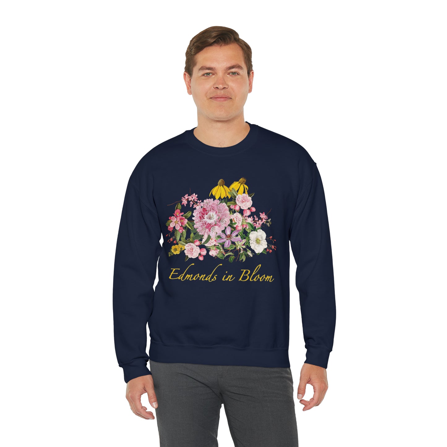 Edmonds in Bloom Unisex Crewneck Sweatshirt