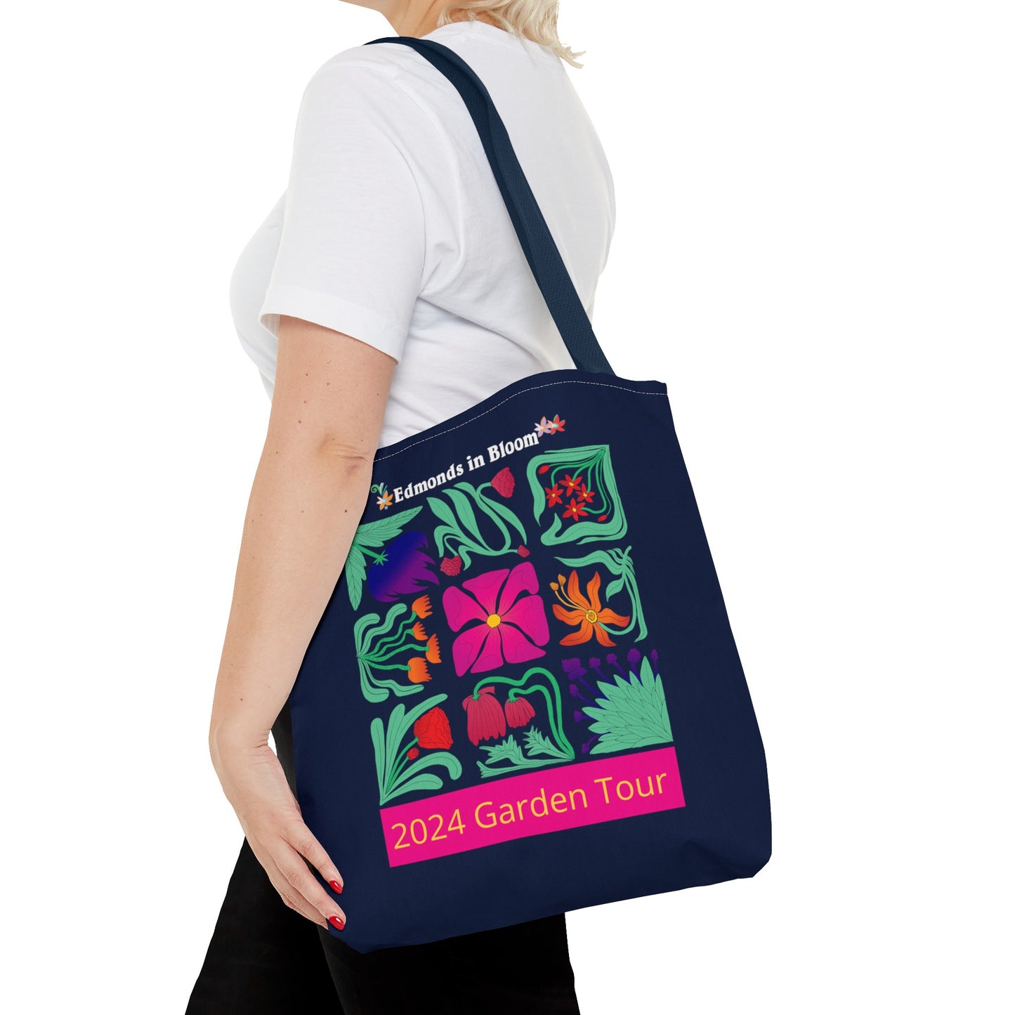 Edmonds in Bloom 2024 Garden Tour Tote Bag (One Side Print)
