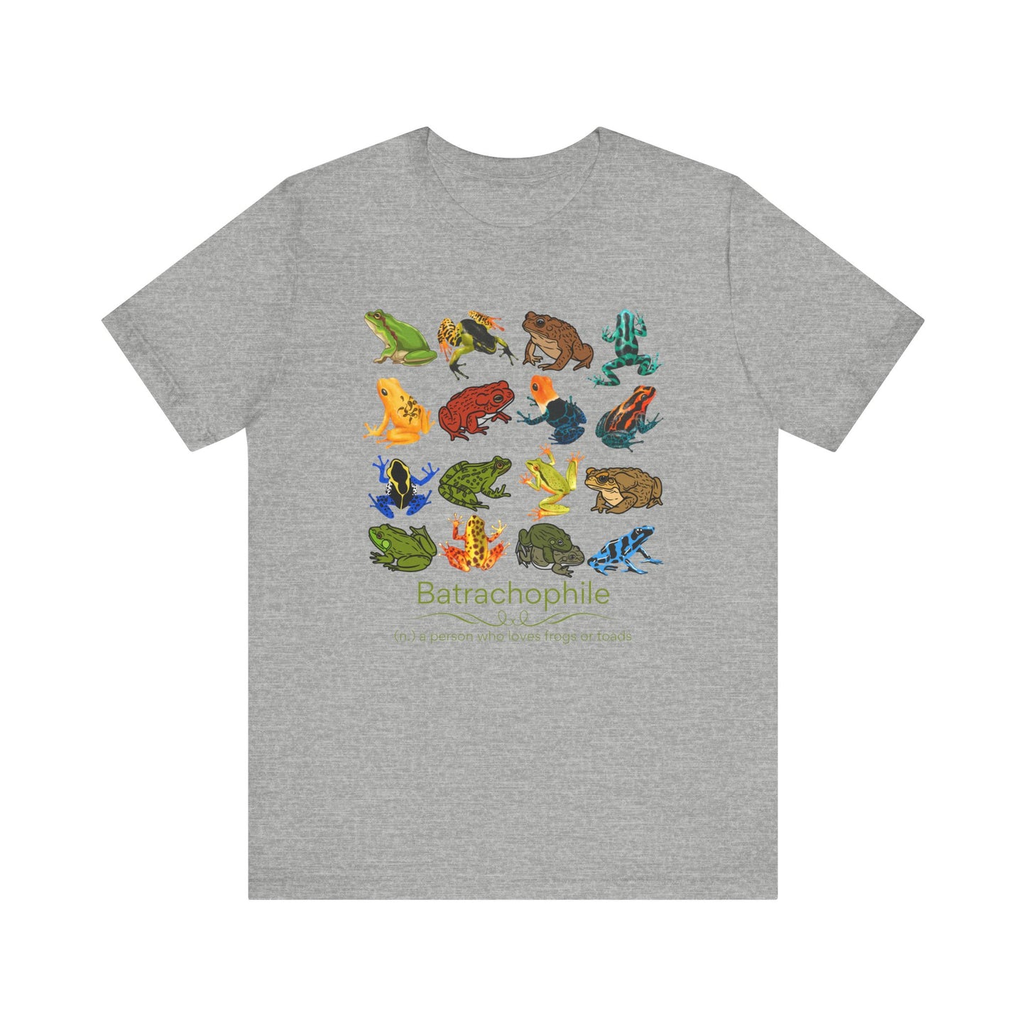 Batrachophile - frog lover t-shirt